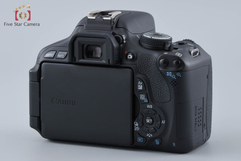 "Count 3,452" Canon EOS Kiss X5 / Rebel T3i / 600D 18.0 MP DSLR Camera Body