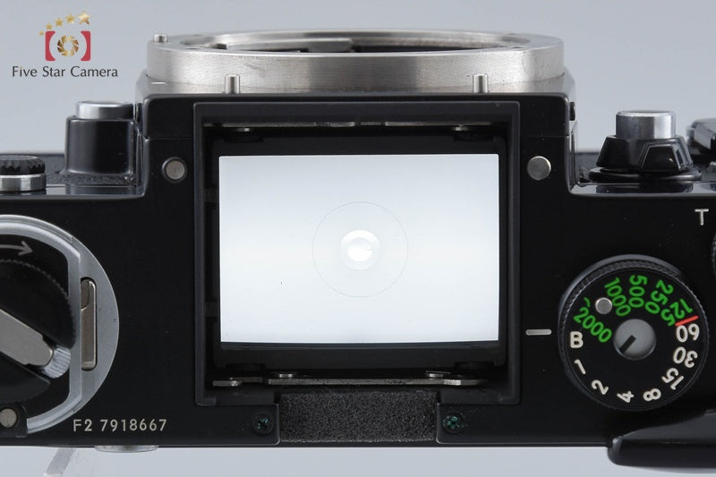 Nikon F2 Photomic AS Black 35mm SLR Film Camera Body