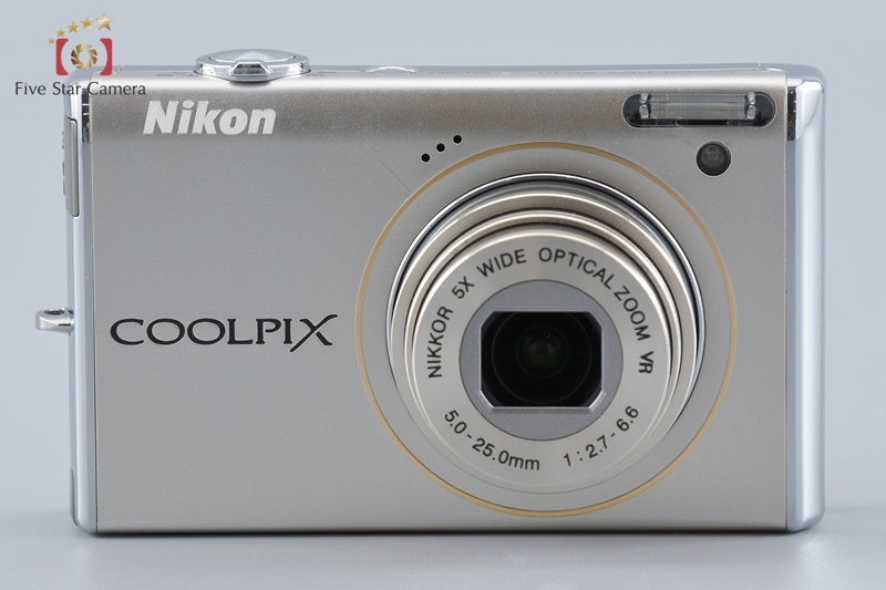 Nikon COOLPIX S640 Ice Silver 12.2 MP Digital Camera