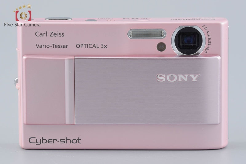 SONY Cyber-shot DSC-T10 Pink 7.2 MP Digital Camera [Japanese Language Only]