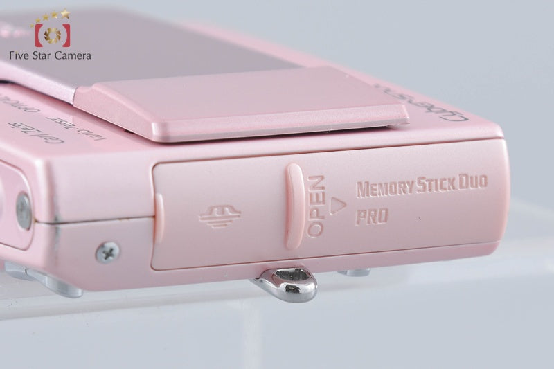 SONY Cyber-shot DSC-T10 Pink 7.2 MP Digital Camera [Japanese Language Only]