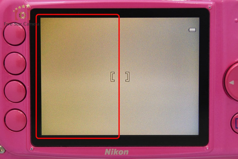 Nikon COOLPIX S30 Pink 10.1 MP Waterproof Digital Camera