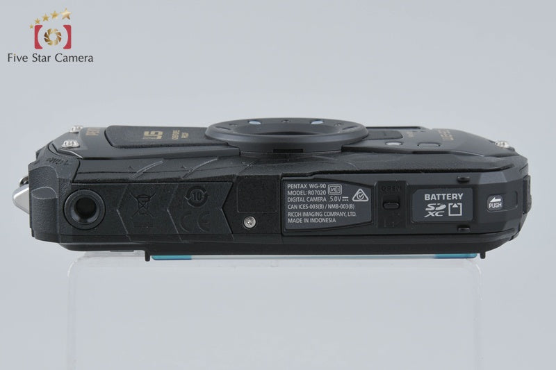 "Count 1" Ricoh PENTAX WG-90 Black 16.0 MP Waterproof Action Camera w/ Box