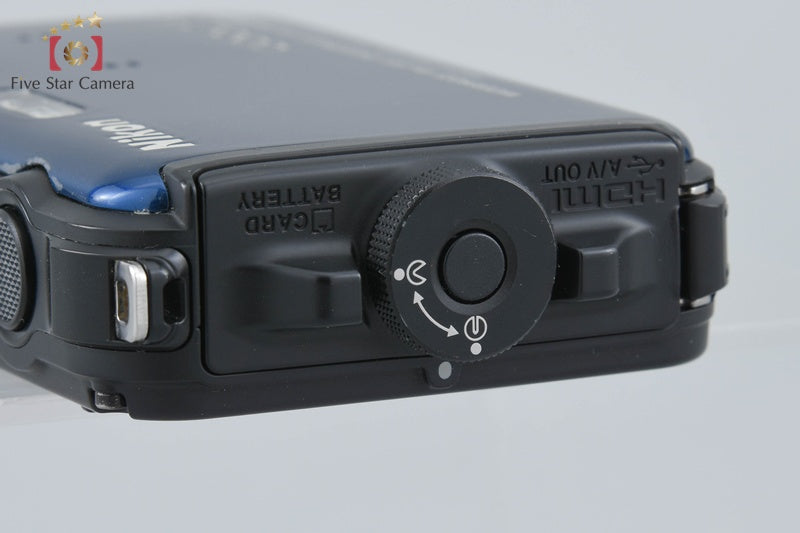 Nikon COOLPIX AW100 Ocean Blue 16.0 MP Digital Camera