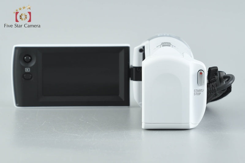 SONY HANDYCAM HDR-CX470 White Digital Camcorder w/ Box [Japanese Language Only]