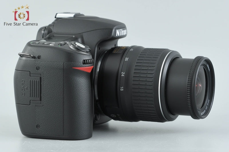 "Count 2,554" Nikon D80 10.2 MP DSLR + AF-S DX NIKKOR 18-55mm f/3.5-5.6 G II ED