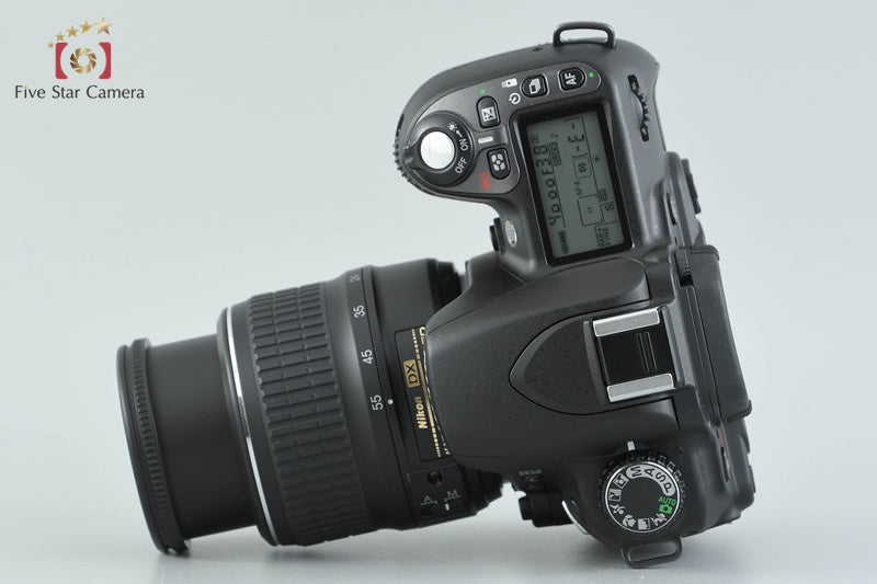 "Count 2,554" Nikon D80 10.2 MP DSLR + AF-S DX NIKKOR 18-55mm f/3.5-5.6 G II ED