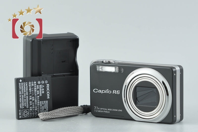 RICOH Caplio R6 Black 7.2 MP Digital Camera