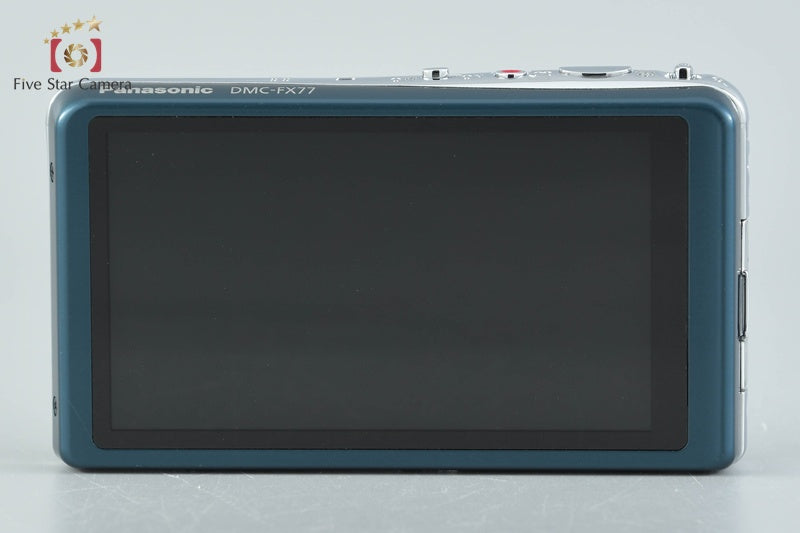 Panasonic LUMIX DMC-FX77 Suede Blue Digital Camera [Japanese Language Only]