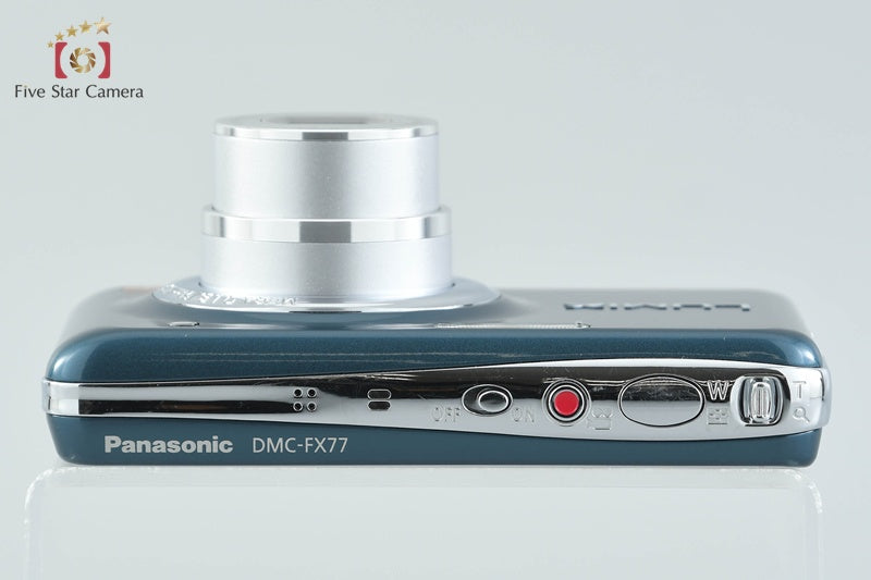 Panasonic LUMIX DMC-FX77 Suede Blue Digital Camera [Japanese Language Only]