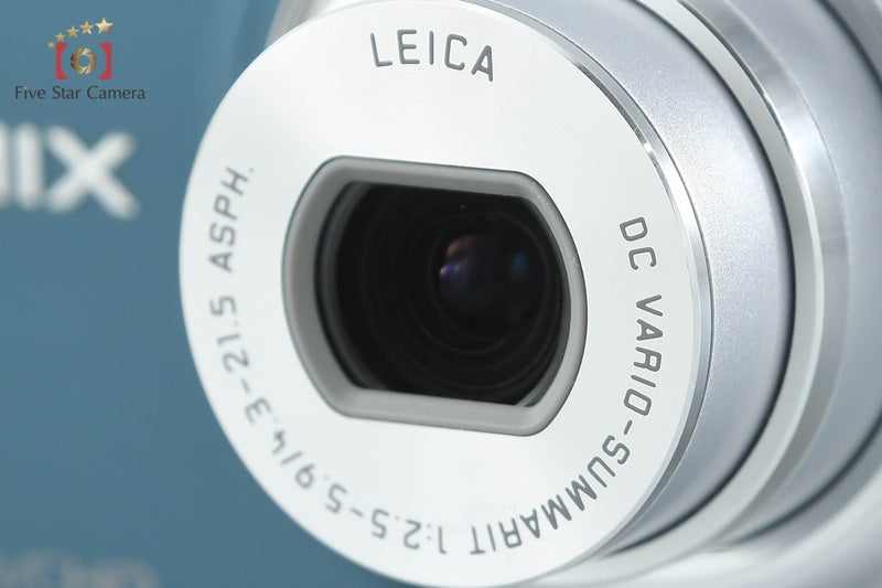 Panasonic LUMIX DMC-FX77 Suede Blue Digital Camera [Japanese Language Only]