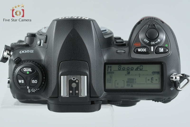 Nikon D200 10.2 MP Digital SLR Camera Body