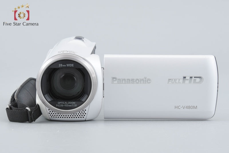 Panasonic HC-V480M White Digital Hi-Vision Video Camera