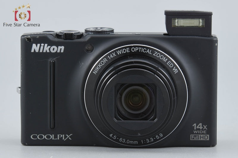 Nikon COOLPIX S8200 Noble Black 16.0 MP Digital Camera