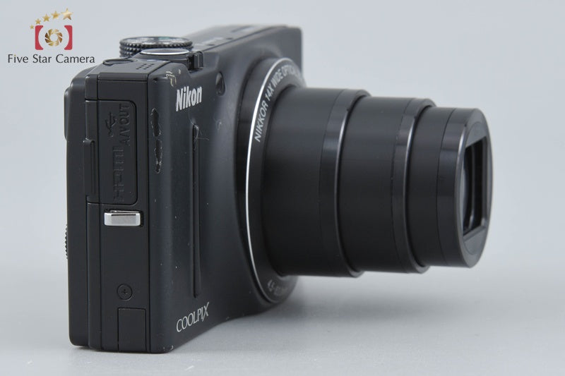 Nikon COOLPIX S8200 Noble Black 16.0 MP Digital Camera