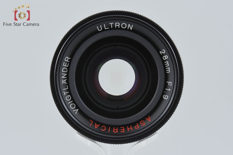 Voigtlander ULTRON 28mm f/1.9 Aspherical Black L39 LTM Leica Thread Mount Lens