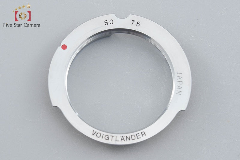 Voigtlander M Bayonet 50mm 75mm Adapter Ring