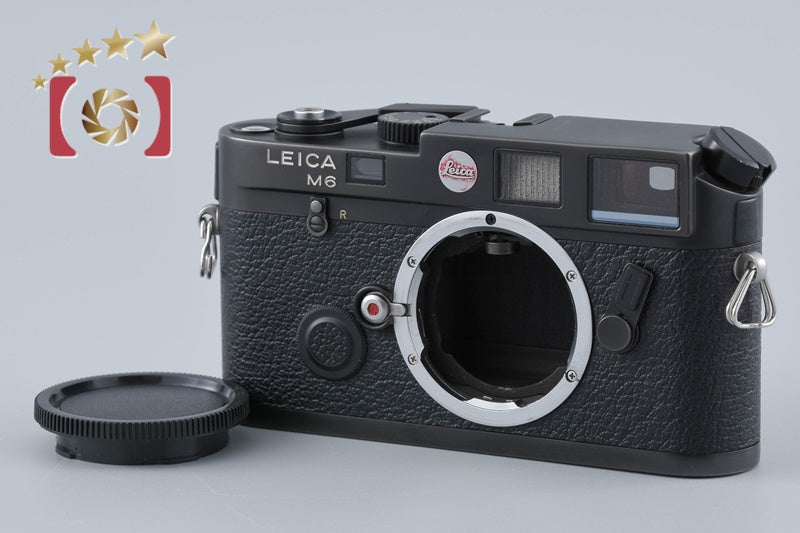 Leica M6 Black 35mm Rangefinder Film Camera Body