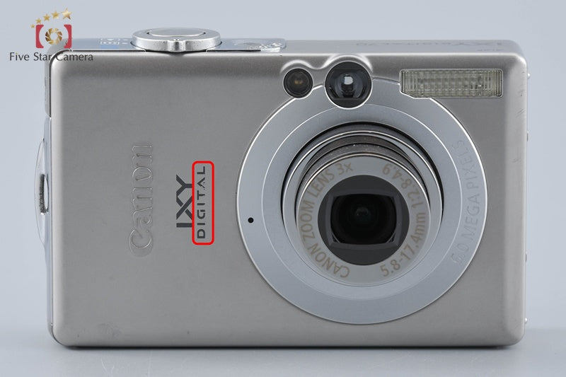 Canon IXY Digital 70 Silver 6.0 MP Digital Camera