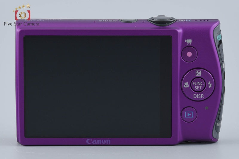 Canon IXY 600F Purple 12.1 MP Digital Camera