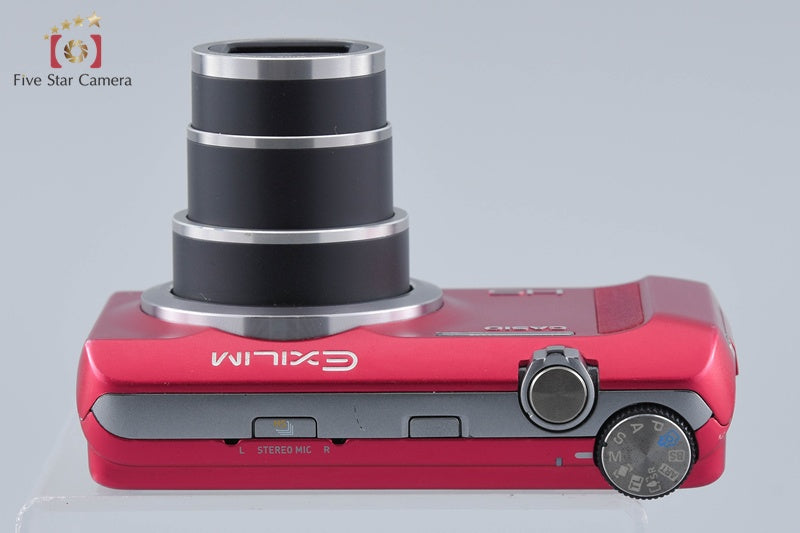 Casio HIGH SPEED EXILIM EX-ZR500 Red 16.1 MP Digital Camera