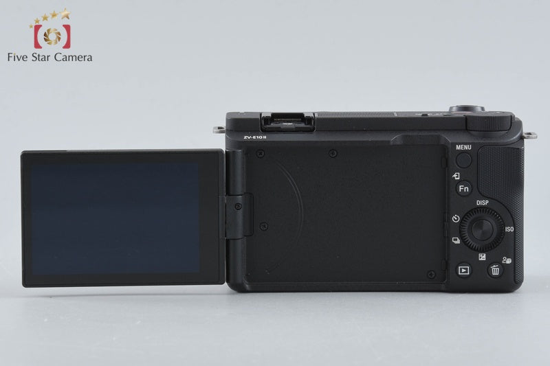 Sony α VLOGCAM ZV-E10 II Black 16-50 55-210 Lenses [Japanese Language Only]