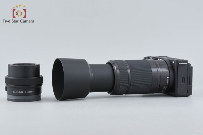Sony α VLOGCAM ZV-E10 II Black 16-50 55-210 Lenses [Japanese Language Only]