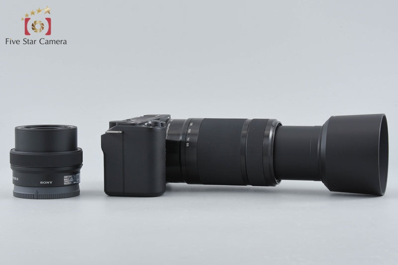 Sony α VLOGCAM ZV-E10 II Black 16-50 55-210 Lenses [Japanese Language Only]