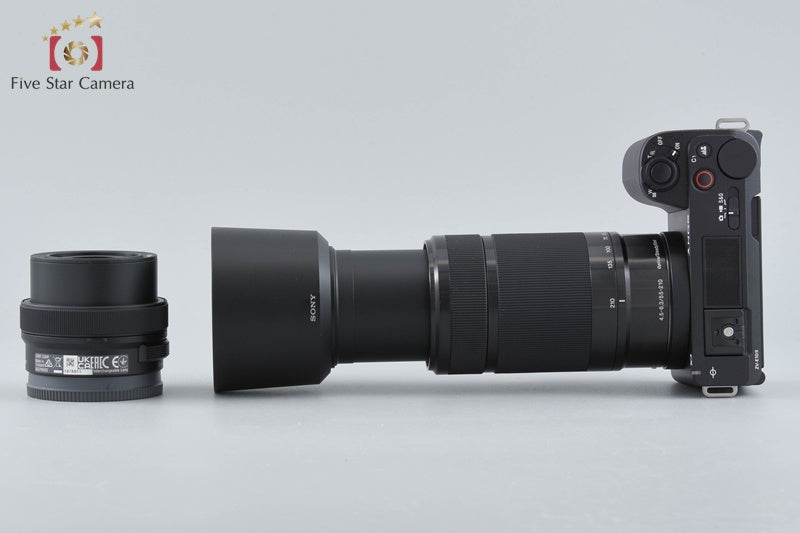 Sony α VLOGCAM ZV-E10 II Black 16-50 55-210 Lenses [Japanese Language Only]