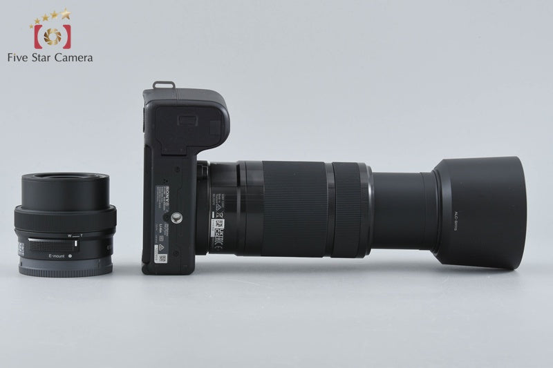 Sony α VLOGCAM ZV-E10 II Black 16-50 55-210 Lenses [Japanese Language Only]