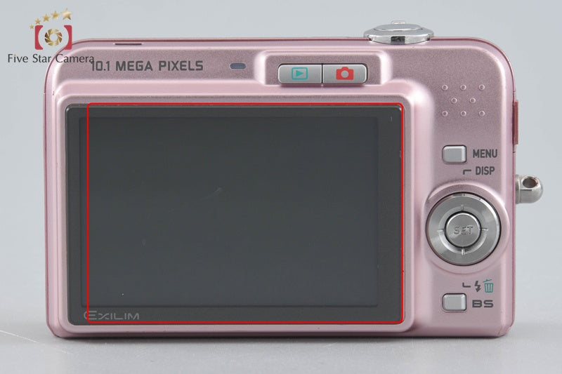 Casio EXILIM ZOOM EX-Z1080 Pink 10.1 MP Digital Camera