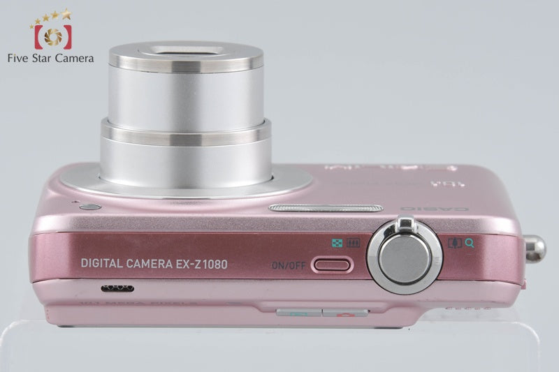 Casio EXILIM ZOOM EX-Z1080 Pink 10.1 MP Digital Camera