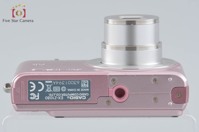 Casio EXILIM ZOOM EX-Z1080 Pink 10.1 MP Digital Camera
