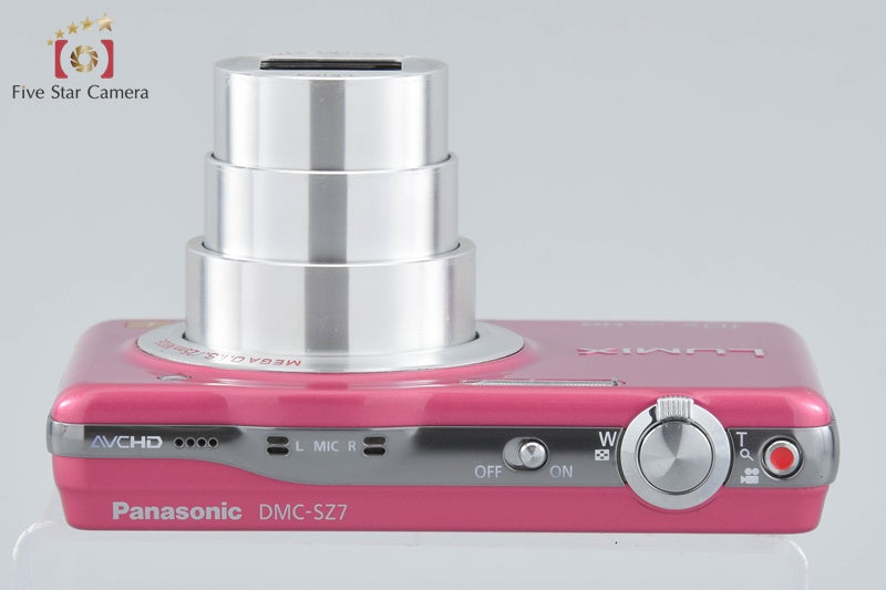 Panasonic LUMIX DMC-SZ7 Pink 14.1 MP Digital Camera