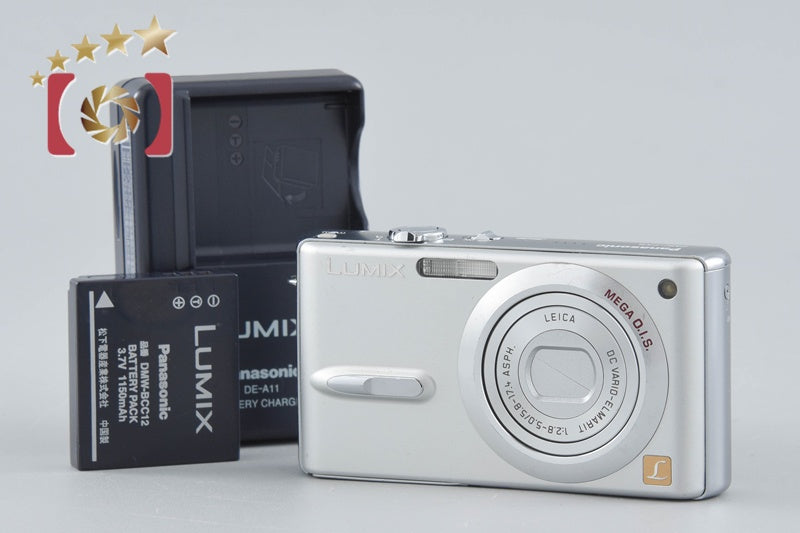 Panasonic LUMIX DMC-FX9 Silky Silver 6.0 MP Digital Camera