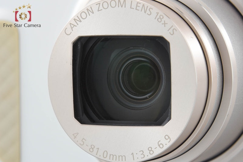 Canon PowerShot SX610 HS White 20.2 MP Digital Camera