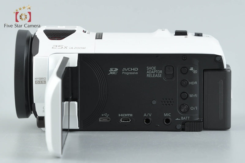 Panasonic HC-VX992M Pure White 4K HD Digital Camcorder w/ Box