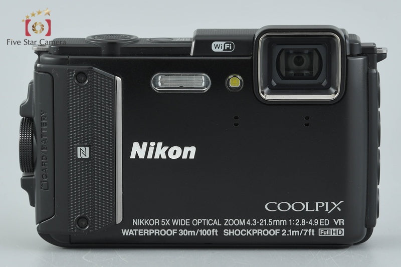 Nikon COOLPIX AW130 Black 16.5 MP Digital Camera
