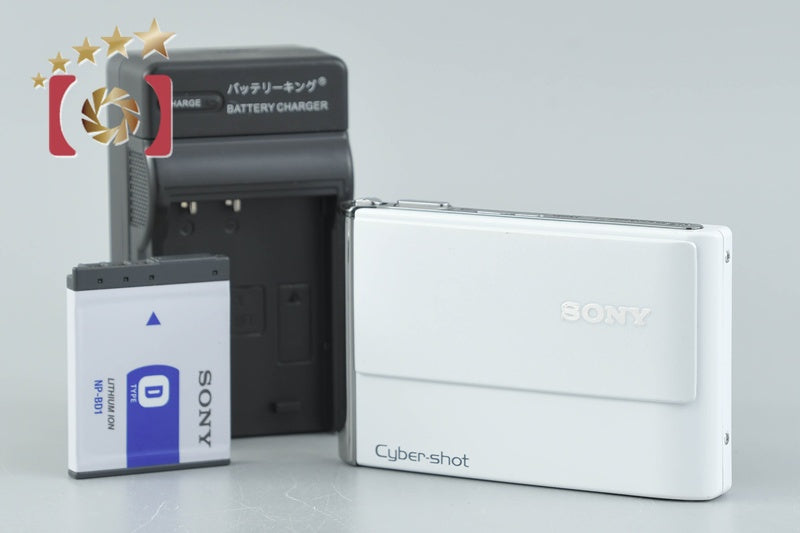 Sony Cyber-Shot DSC-T70 White 8.1 MP Digital Camera [Japanese Language Only]