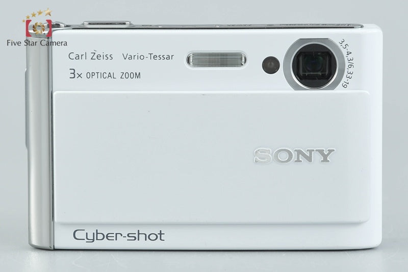 Sony Cyber-Shot DSC-T70 White 8.1 MP Digital Camera [Japanese Language Only]