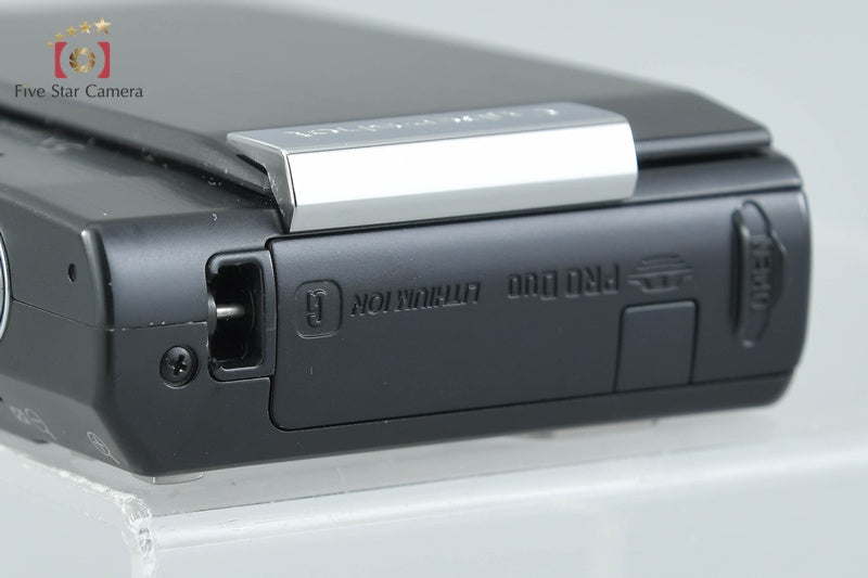 Sony Cyber-Shot DSC-T100 Black 8.1 MP Digital Camera [Japanese Language Only]