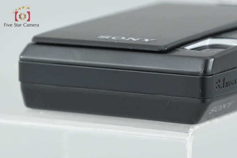 Sony Cyber-Shot DSC-T100 Black 8.1 MP Digital Camera [Japanese Language Only]