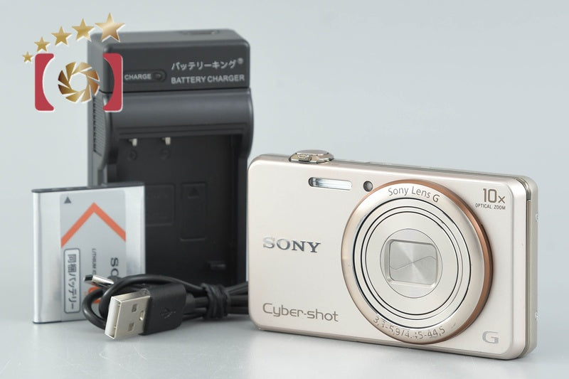 Sony Cyber-Shot DSC-WX200 Gold 18.2 MP Digital Camera [Japanese Language Only]
