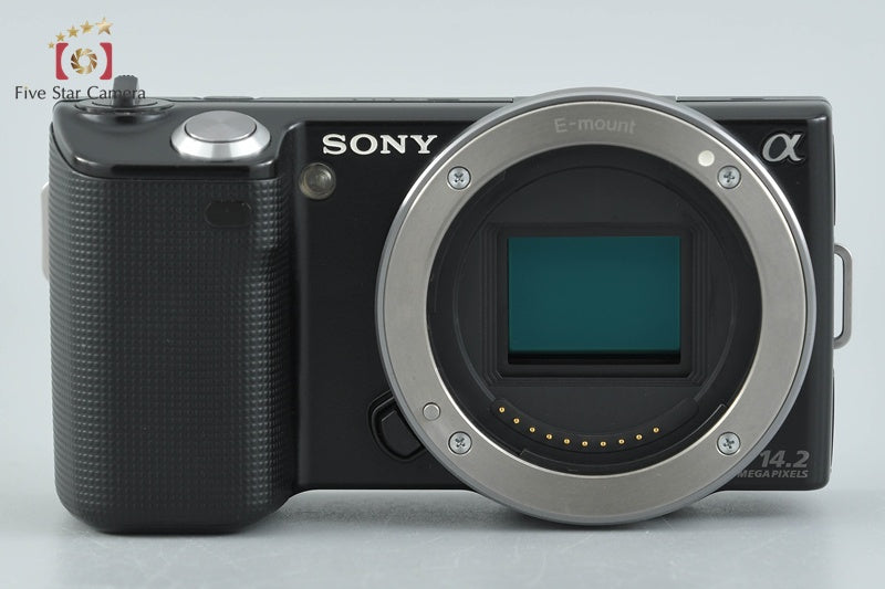 Sony α NEX-5 Black 16.1 MP Digital Camera 18-55 Lens [Japanese Language Only]