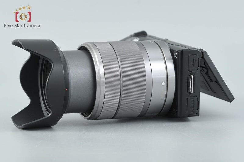 Sony α NEX-5 Black 16.1 MP Digital Camera 18-55 Lens [Japanese Language Only]