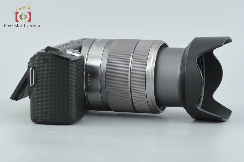 Sony α NEX-5 Black 16.1 MP Digital Camera 18-55 Lens [Japanese Language Only]