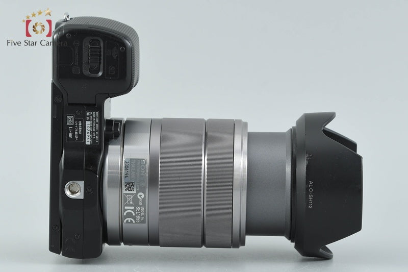 Sony α NEX-5 Black 16.1 MP Digital Camera 18-55 Lens [Japanese Language Only]