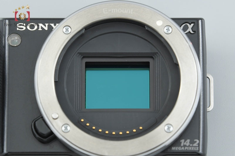 Sony α NEX-5 Black 16.1 MP Digital Camera 18-55 Lens [Japanese Language Only]