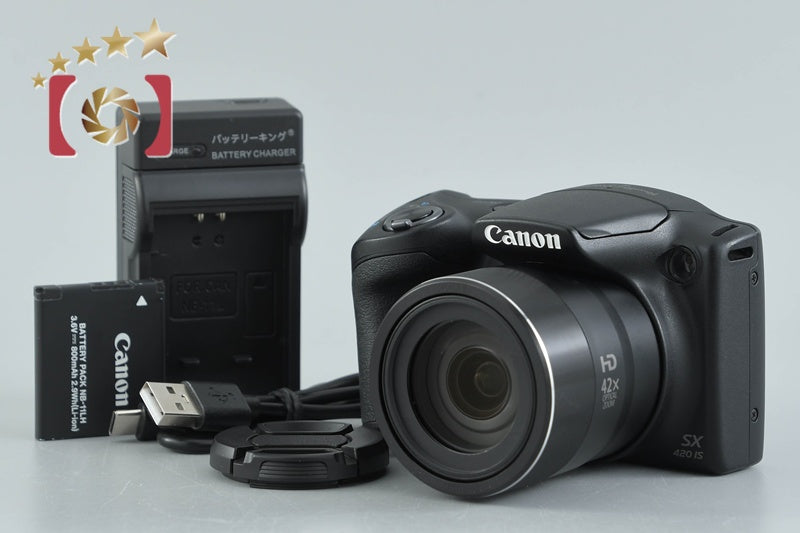 Canon PowerShot SX420 IS Black 20.0 MP Digital Camera