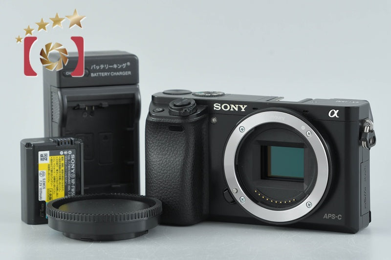 Sony α6000 ILCE-6000 Black 24.3 MP Mirrorless Camera [Multiple Languages]
